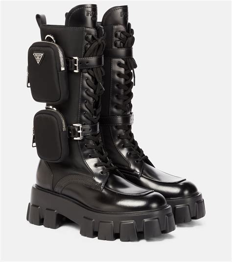 used prada monolith boots|prada monolith boots review.